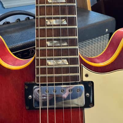 1967 Epiphone Riviera Cherry image 10