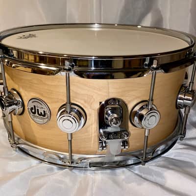 DW Collector's Series Solid Maple 6.5x14" Snare Drum *Rare* image 3