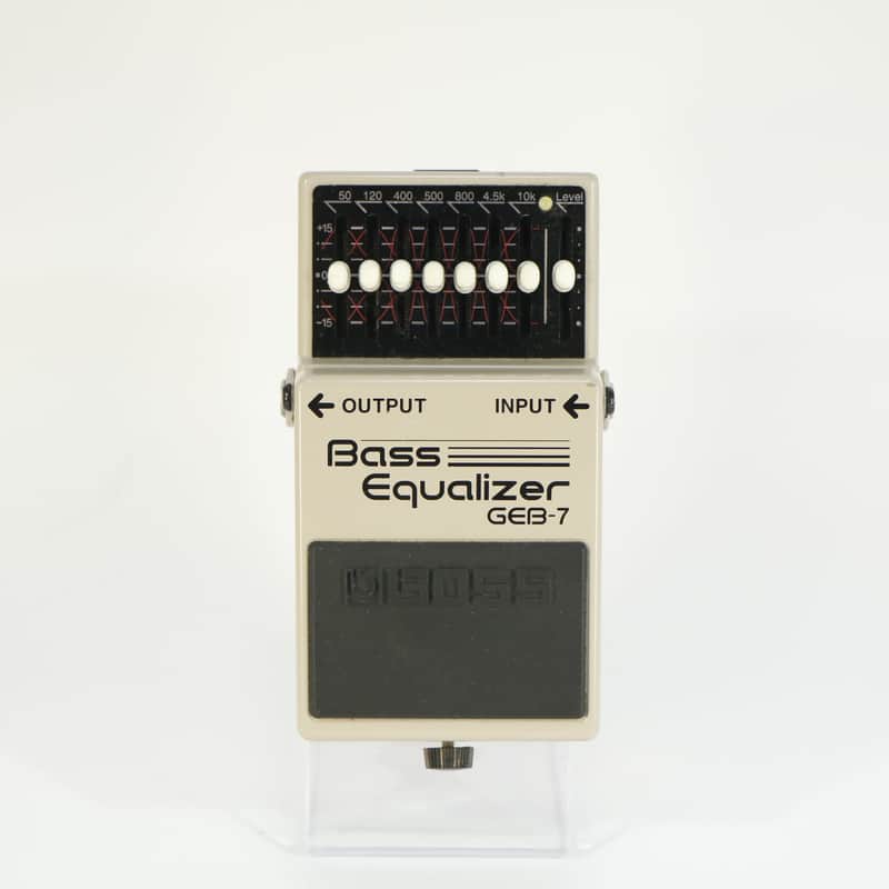 Boss GEB-7 Bass Equalizer (Modded Studio Quality, s/n DP02374, Silver Label, Made in Taiwan) image 1