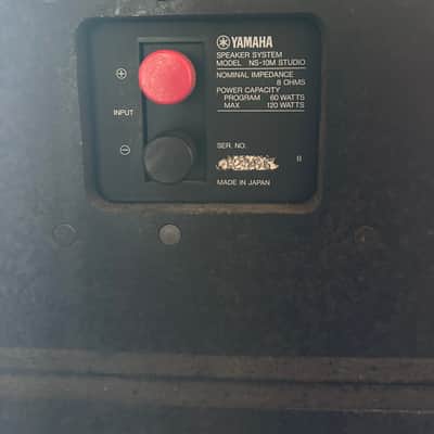 Yamaha NS-10M (Pair) 1980s - Black image 14