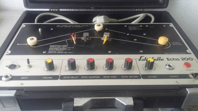 Echolette Echo 200 Analog tape echo 70's Germany image 1