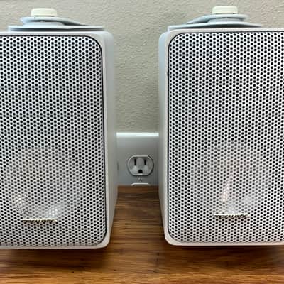 Realistic Minimus 7 Bookshelf Speakers Upgraded Audiophile Mounting Brackets Hi-Fi Stereo Vintage Aw image 1