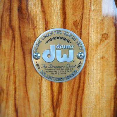 DW Collectors Kit - VLT in Exotic African Chen Chen 10x8, 12x9, 15x14ft 23x18 (No Snare Drum) image 2