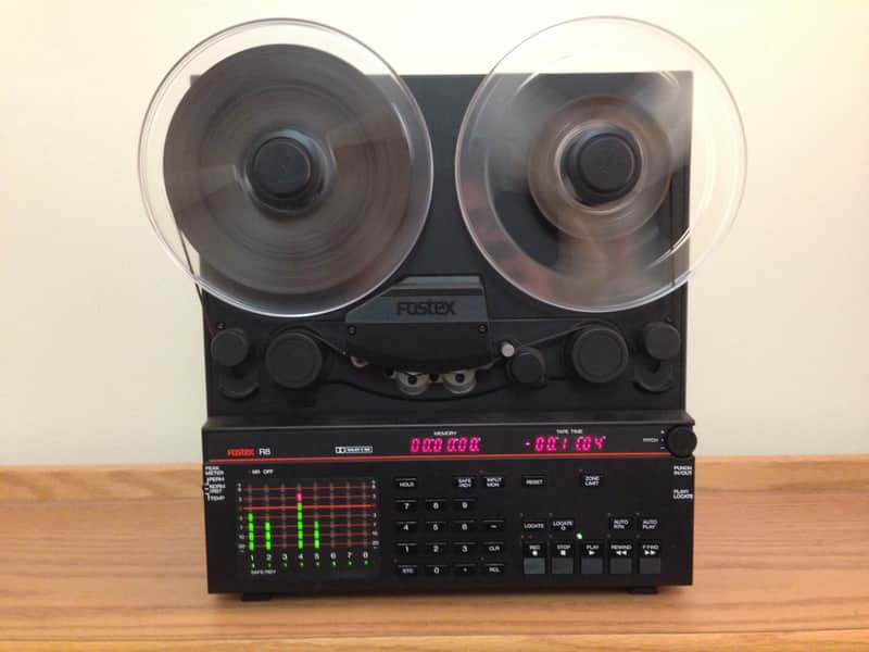 Fostex R8: 8 Track Reel-to-Reel Tape Recorder (excellent | Reverb
