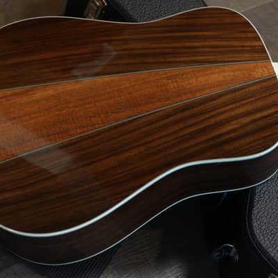 2018 Martin Custom Shop Seth Avett Limited Edition D-35 Dreadnought Acoustic Guitar Natural + OHSC image 13