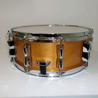 Yamaha SBS1455 Stage Custom Birch 5.5x14" Snare Drum 2015 - Present - Natural Wood image 8