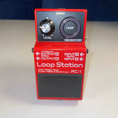 ⭕️ Boss RC-1 Loop Station 2014 - Present - Red image 1