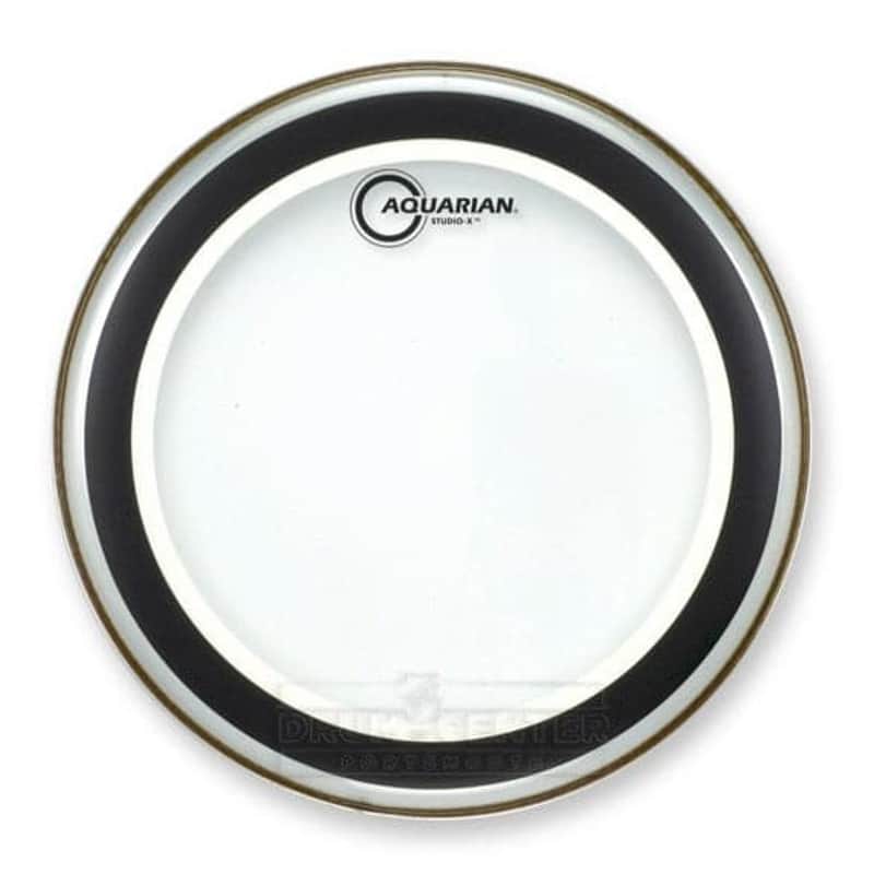Aquarian Studio X Clear Drumhead 8" image 1