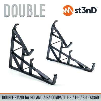 DOUBLE STAND for Roland AIRA Compact P-6 / T-8 / J-6 / S-1 image 2