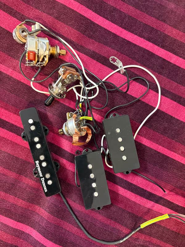 Seymour Duncan / Fender PJ pickup set Seymour Duncan STK JB2 & Fender Custom shop 62 P 2025 image 1