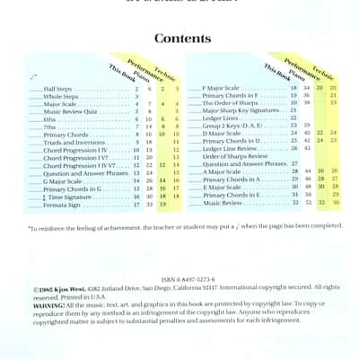 Bastien Piano Basics Theory Level 2 image 3