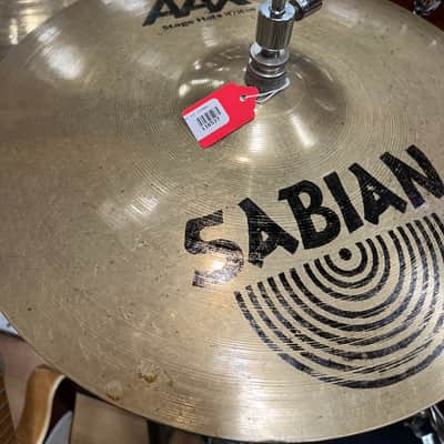 Sabian 14" AAX Stage Hi-Hat Cymbals (Pair) 2002 - 2018 - Brilliant image 9