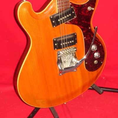 Mosrite 1968 Natural Spruce Joe Maphis 6 String Guitar w/ Case image 5
