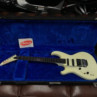 Aria Pro II Mega Metal Stage III in White (LH) 1980's MIJ image 17
