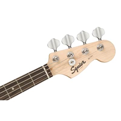 Squier Mini P-Bass Precision Bass - Black image 6