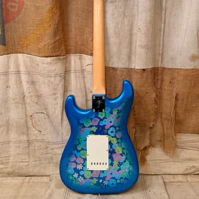 Fender MIJ Limited Edition '62 Reissue Stratocaster 2025 - Blue Floral image 5