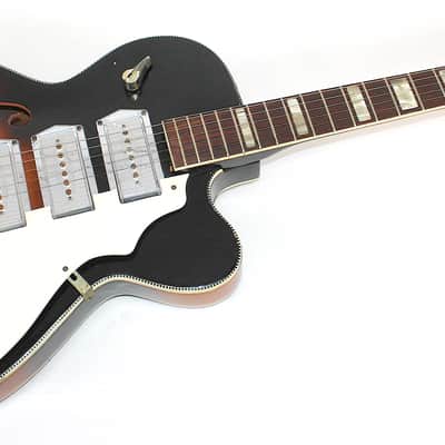 Kay 3 Pickup Swingmaster K673 • 1962 • Sunburst • Kleenex PUPs image 2