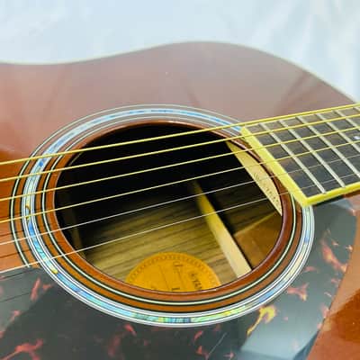 YAMAHA LL6 ARE Dark Tint (DT) electric acoustic guitar image 3