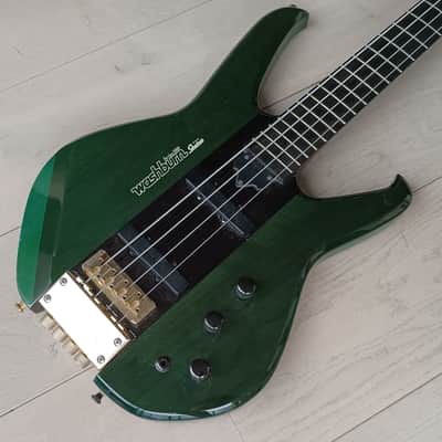 Washburn Status S1000 S70 1989/91 Translucent Green headless image 7