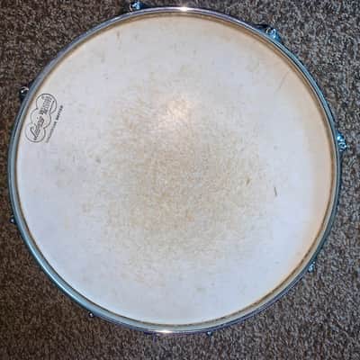 Vintage 1960s Ludwig  8-Lug Aluminum  Snare Drum   made in the USA. image 5