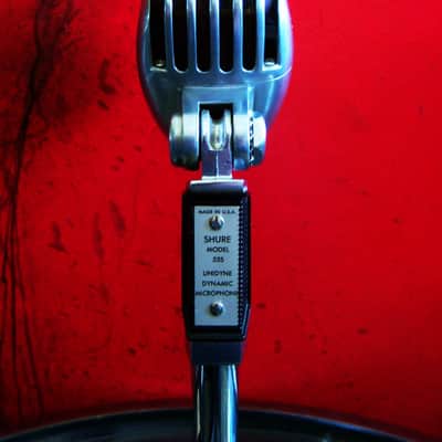 Vintage 1960's Shure 55S Unidyne dynamic cardioid microphone multi Z w accessories Elvis 55SW 556S 55 image 11