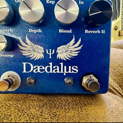 Coppersound Pedals Daedalus Dual Reverb with Expression Blue image 6
