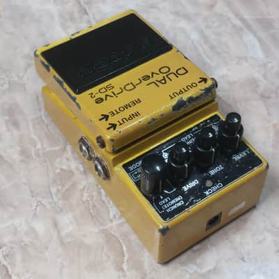 Boss SD-2 Dual OverDrive (Silver Label) 1993 - 1998 - Yellow image 7