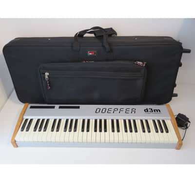 Doepfer d3m Organ Keyboard 61 Key MIDI Controller with Gator Case image 1