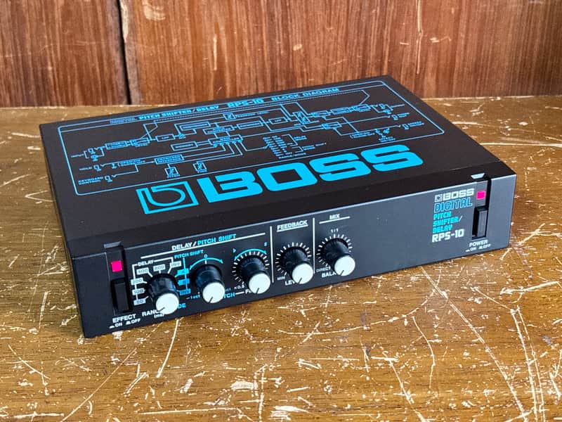 BOSS RPS-10 ピッチシフター/ディレイ BOSS RPS-10 80年代ハーフラックシリーズの中でもキワモノ系の