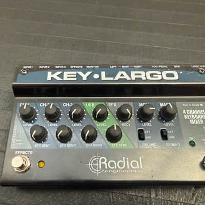 Radial Key Largo Keyboard Mixer with power supply image 1