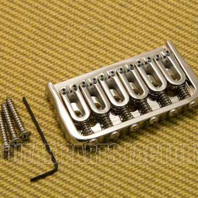 41060N Hipshot Nickel Fixed Hardtail Guitar Bridge .125" 41100N