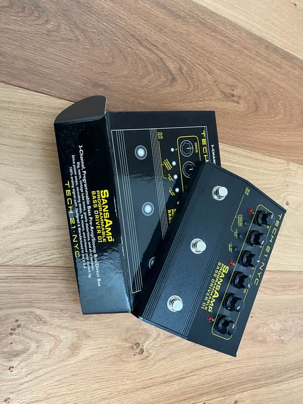 Tech 21 Sansamp Programmable Bass Driver