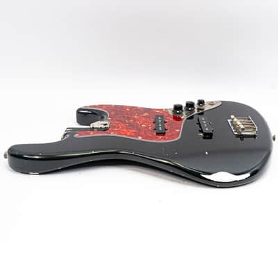 1964 Fender J Bass Pre-CBS Loaded Body with Pickups – Black Vintage Bass Guitar image 4