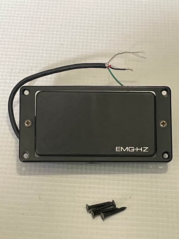 2000's Jackson DXMG EMG-HZ H3 Black USA Bridge Humbucker Guitar Pickup w/ Ring 13k image 1