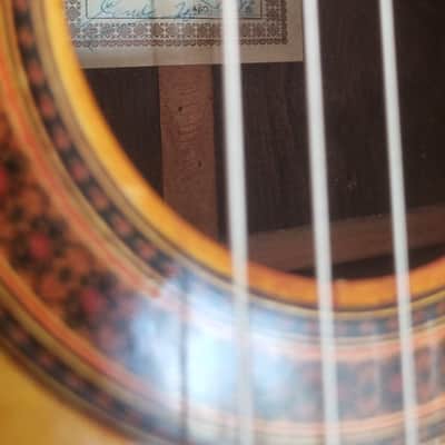 Guitarra flamenca Hermanos conde flamenco guitar  brazilian Roseweod 1987 image 2