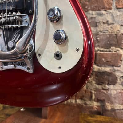 Mosrite The Ventures Model Electric Guitar *RARE* (1964 - Candy Apple Red) image 4