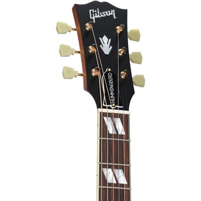 Gibson Hummingbird Faded Acoustic-Electric Guitar, Antique Natural image 7