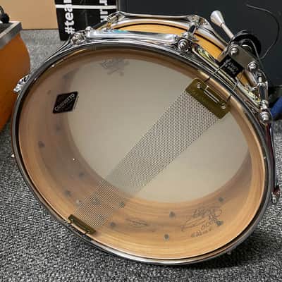 Craviotto Ash Solid Shell Snare Drum 2000 - Natural Ash image 5