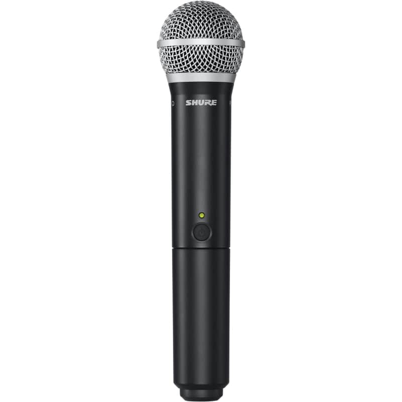 Shure BLX2/PG58 Handheld Wireless Microphone Transmitter, H11 Band image 1