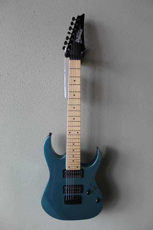 Brand New Ibanez Gio GRG7221M 7 (Seven) String Electric Guitar - Metallic Light Blue image 1