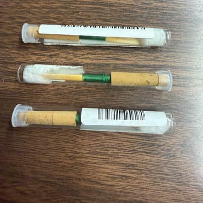 LOT of 3 Emerald Oboe Reeds - Medium image 2