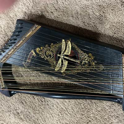 Harp-O-Chord Harp-zither 1899-1904 Black and gold image 4