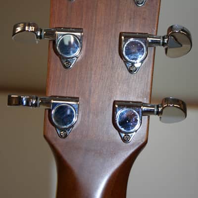 2006 Yamaha FG730S Solid Top Acoustic Guitar Natural With Hard Shell Case image 13