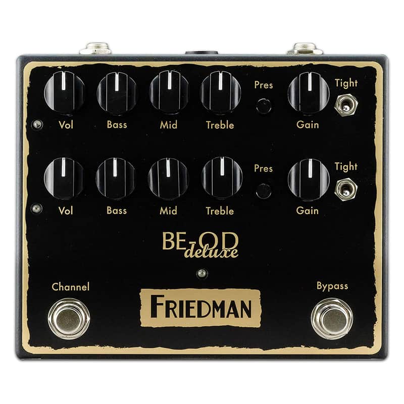 Friedman BE-OD Deluxe Dual Overdrive Pedal image 1