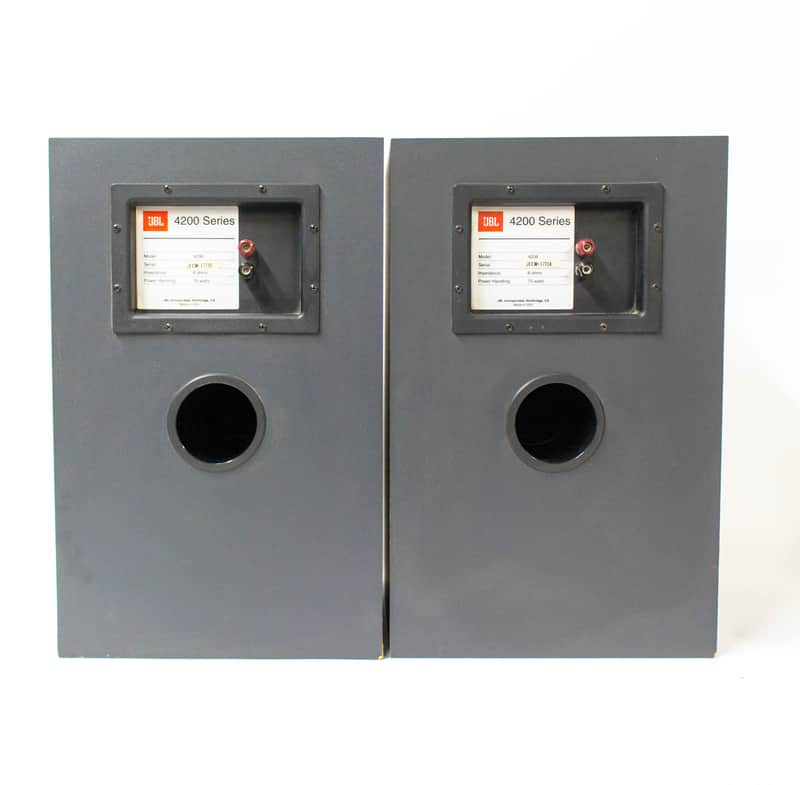 JBL 4208 4200 Series Studio Speaker Monitors 8 Ohm 75 Watt - Pair