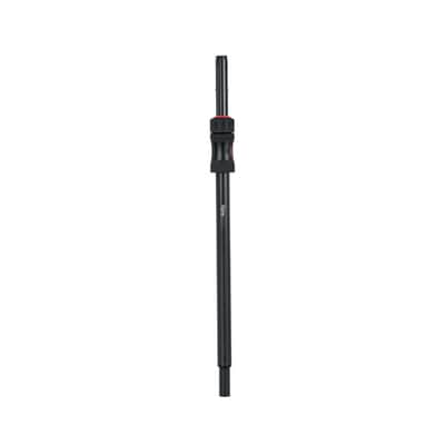 Gator Frameworks ID series Speaker Subwoofer Stand with Lift Assist. Fits Standard Sub Pole Mount with Adapter for M20 Threaded Mounts; 37"/57" Min/Max Height (GFW-ID-SPKR-SP),Black image 1