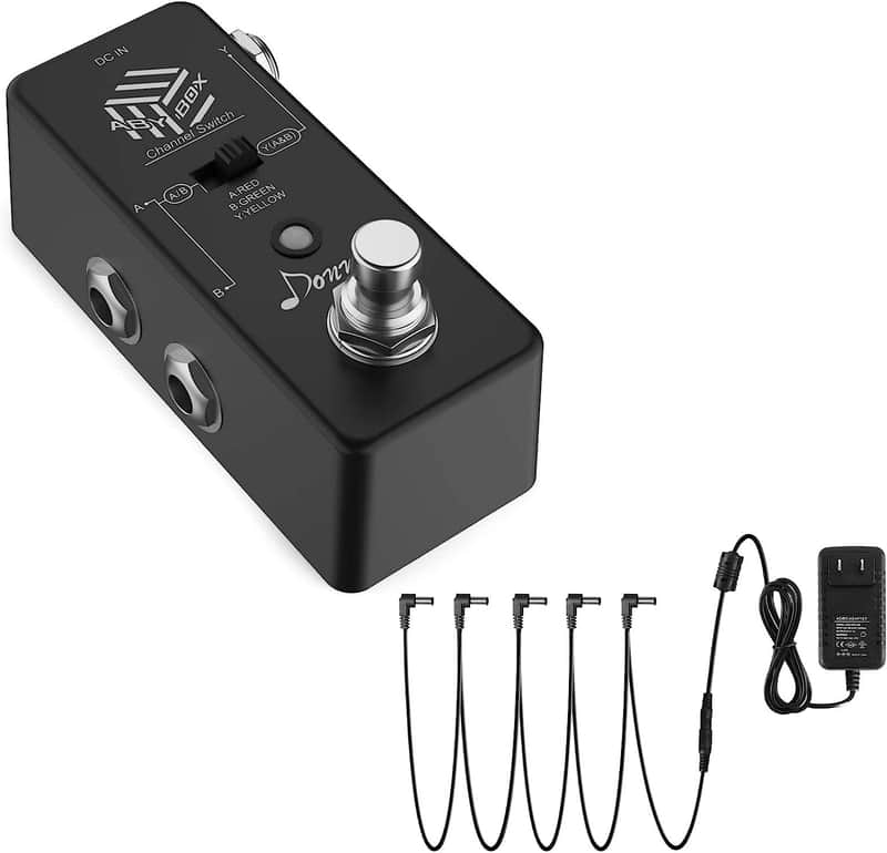 Box Line Selector AB Switch Mini Guitar Effect Pedal & Guitar Pedal Power Supply Adapter image 1