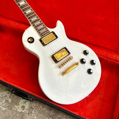 Greco EGW-700 Mint Collection c 1990 - White original vintage MIJ Japan fujigen Les paul studio custom Singlecut image 2