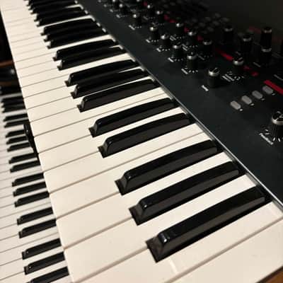 Dave Smith Instruments Prophet 12 61-Key 12-Voice Polyphonic Synthesizer 2013 - 2018 - Black with Wood Sides image 3