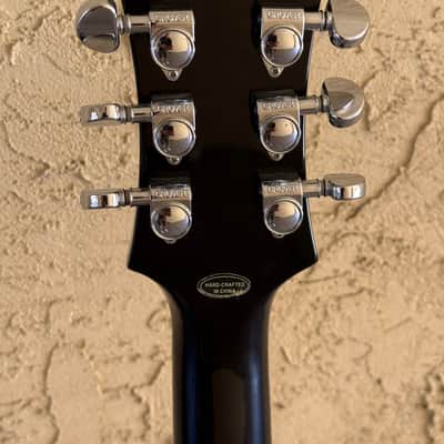 Epiphone Les Paul Studio Black Electric Guitar w/ Gig Bag – Player Grade, Tested image 13